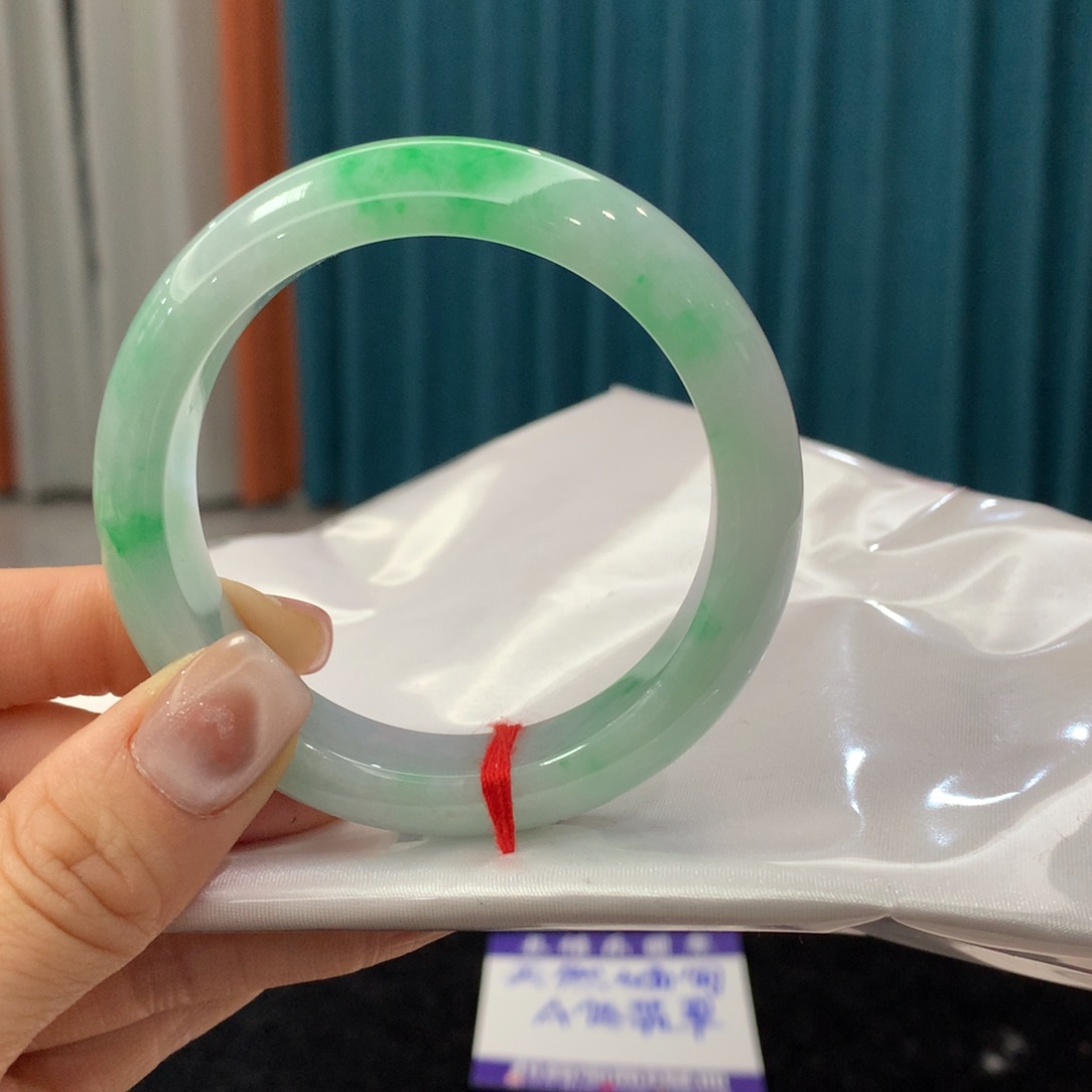 未镶嵌手镯翡翠沛**ᵐ圈口54.9（分单1）