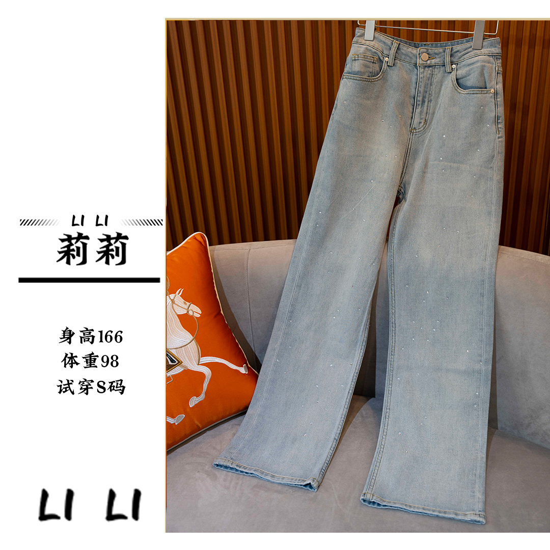 LIli-春秋休闲裤洋气直筒时尚宽松韩版秋季HF666110