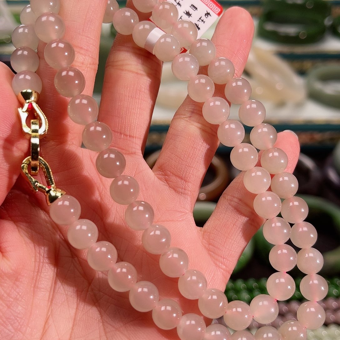 和田玉（青玉）颈饰未镶嵌