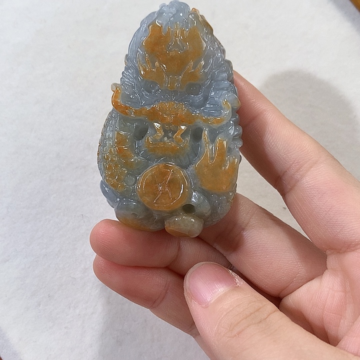 翡翠未镶嵌颈饰翡翠吊坠