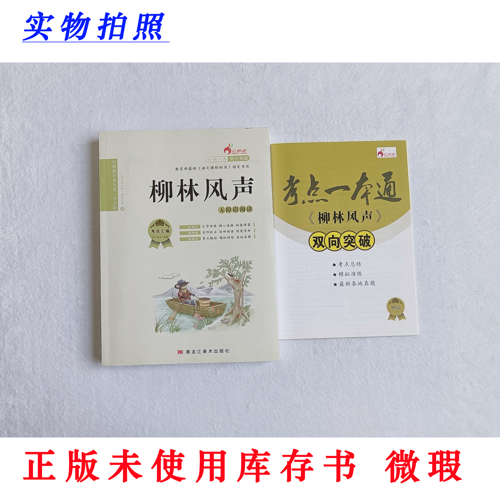 【正版未使用 微瑕】柳林风声 红鹦鹉经典青少版 无障碍阅读 含手册
