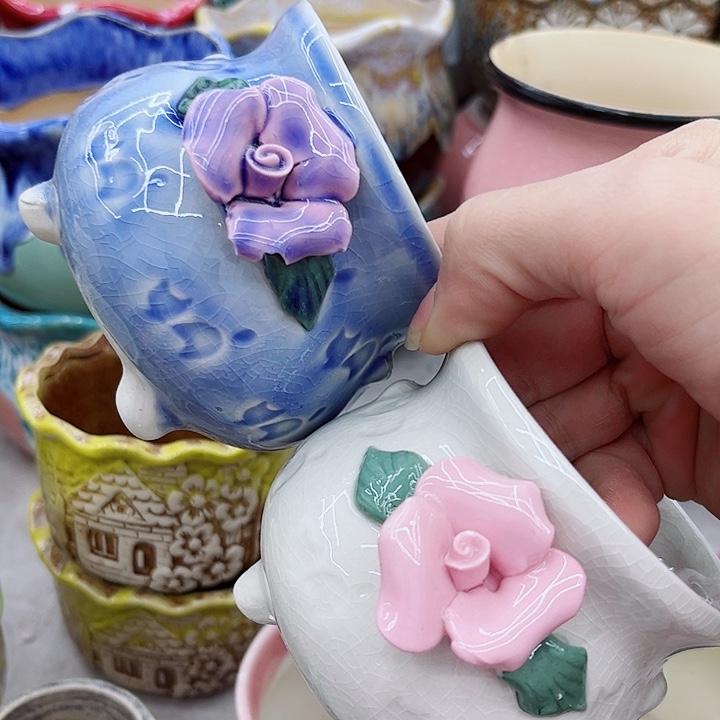 多肉绿植陶瓷花盆