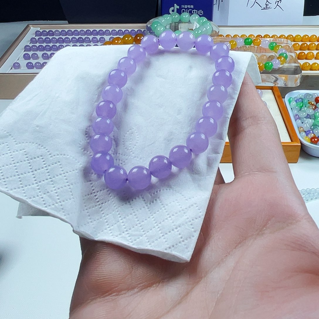 ʚ****º卡8mm紫罗兰手串23颗