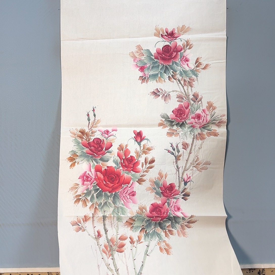 国画1258 牡丹一如您的脸颊