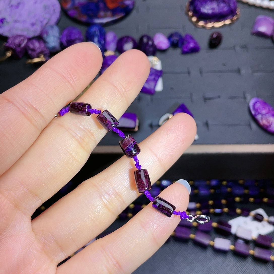 苏纪石（舒俱来）延长链银S925镶嵌