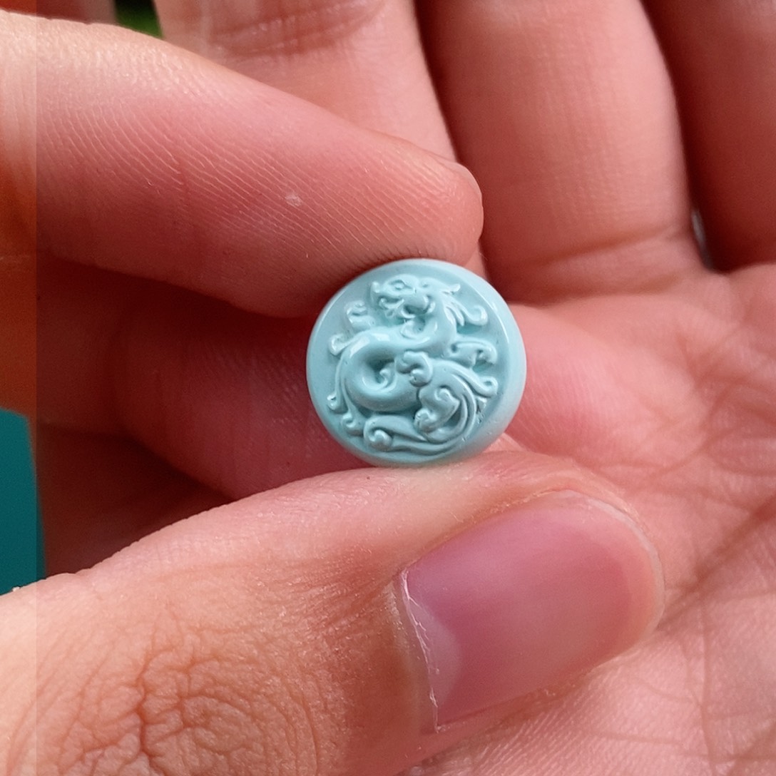 绿松石珠宝奇石未镶嵌