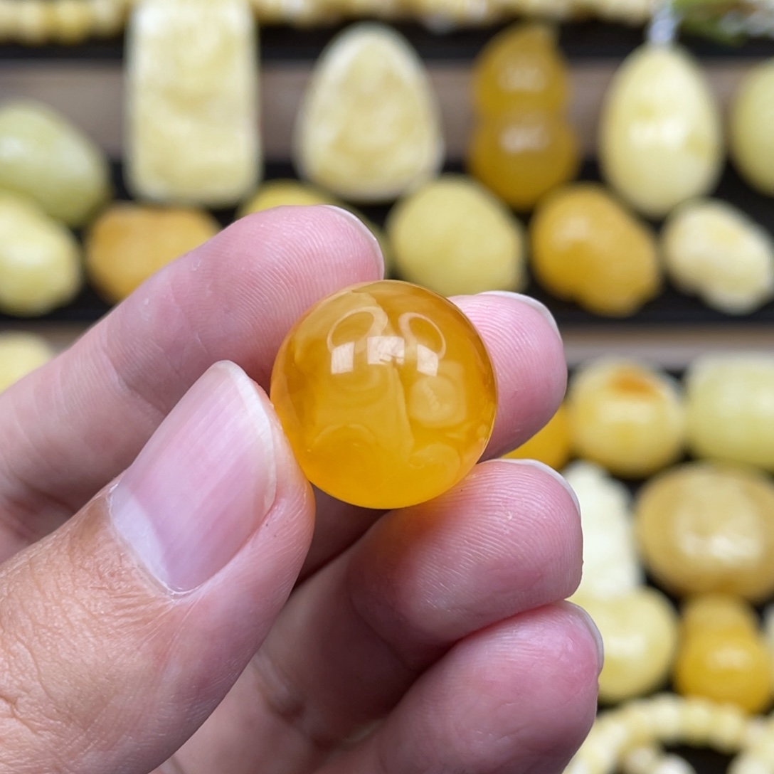 琥珀未镶嵌裸石琥珀蜜蜡