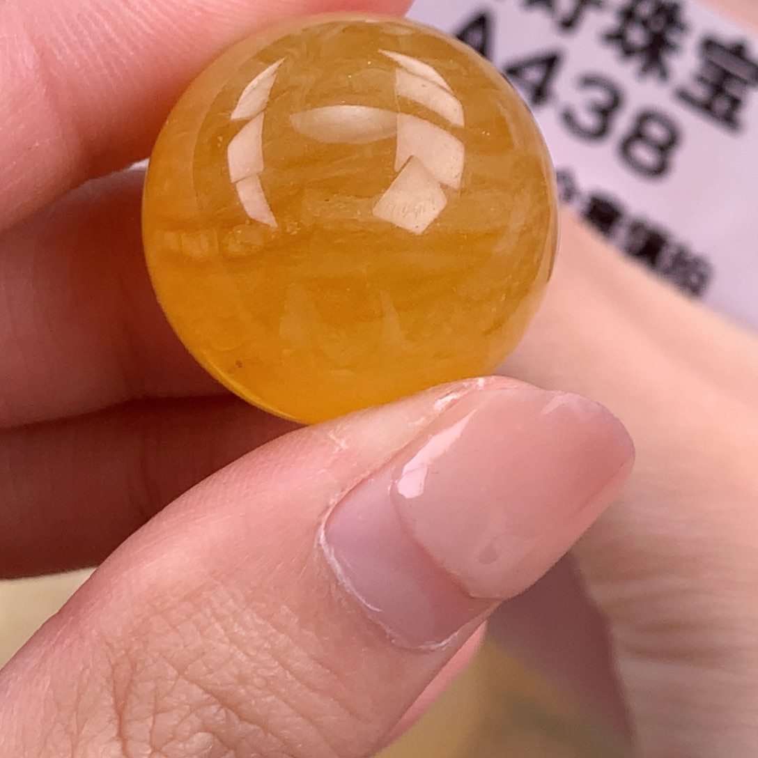 蜜蜡未镶嵌珠宝奇石23.3粉