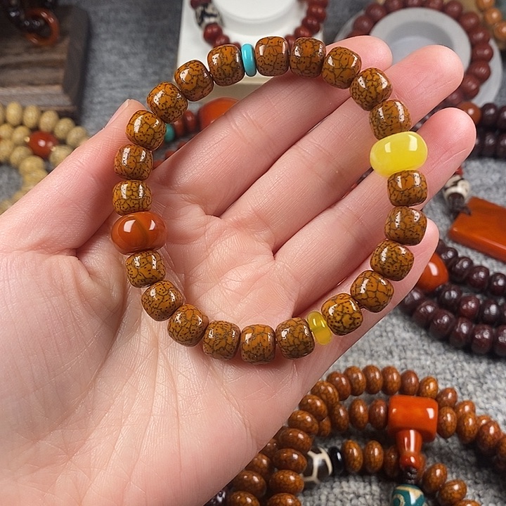 星月菩提吊坠菩提