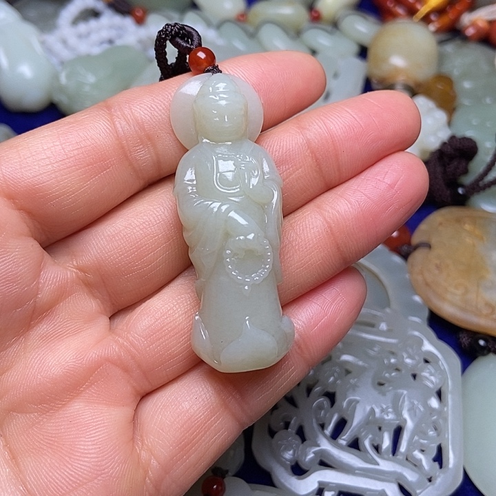 吊坠(不含链)未镶嵌和田玉缘*姐