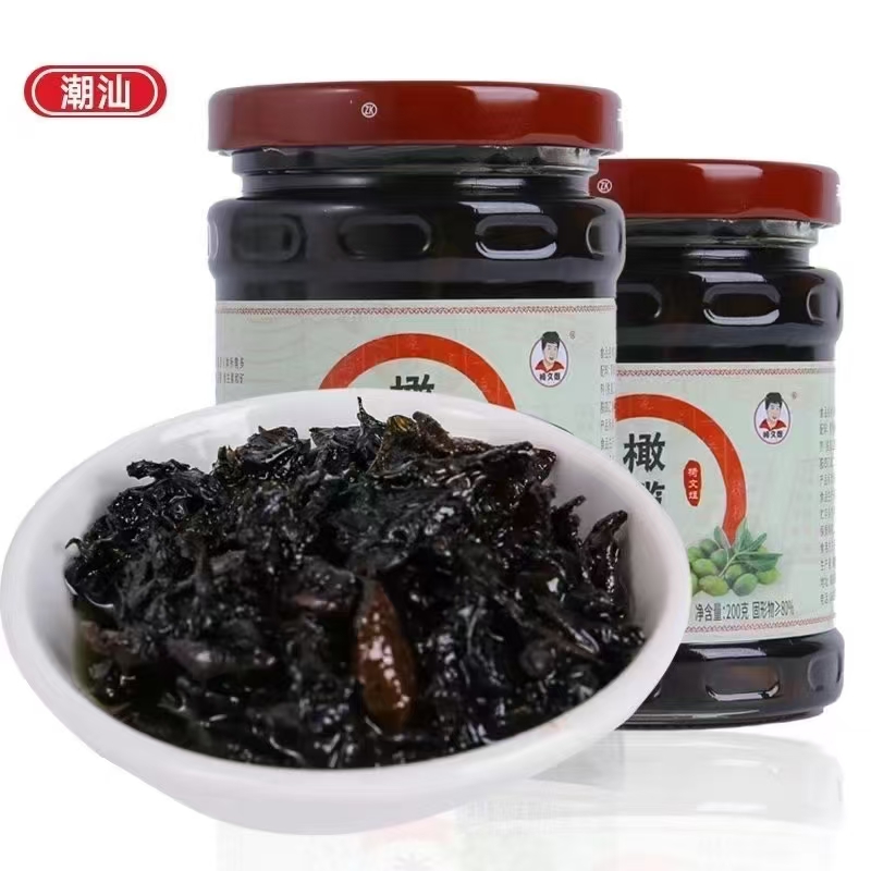 【陆陆捌】传统手工潮汕特产正宗紫菜橄榄菜即食健康开胃下饭菜