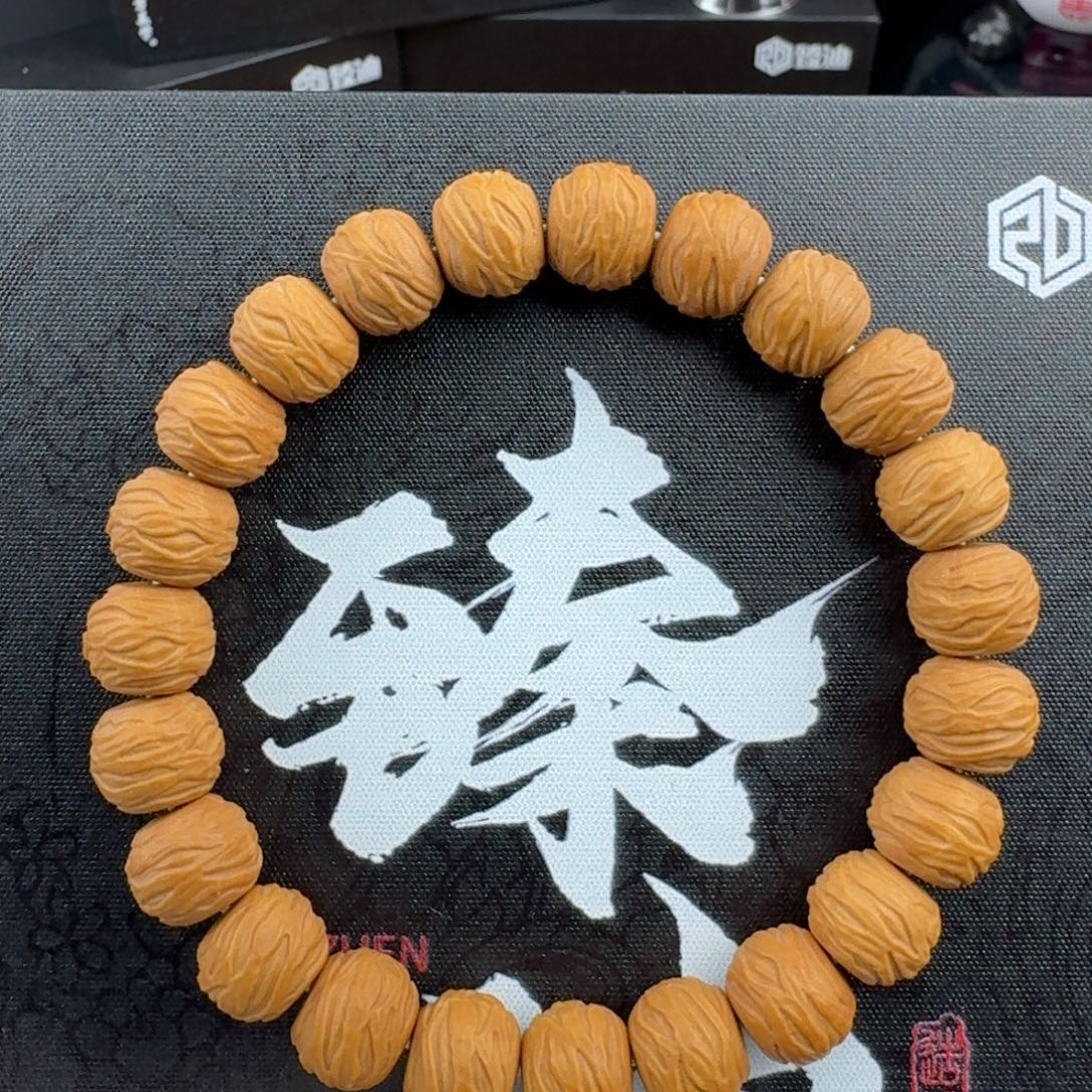 猴头核桃手串【臻迪】老籽全品破茧