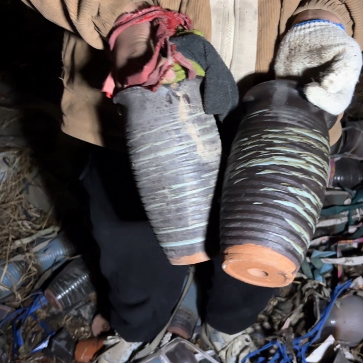 红陶口径 高度 花盆 13 23