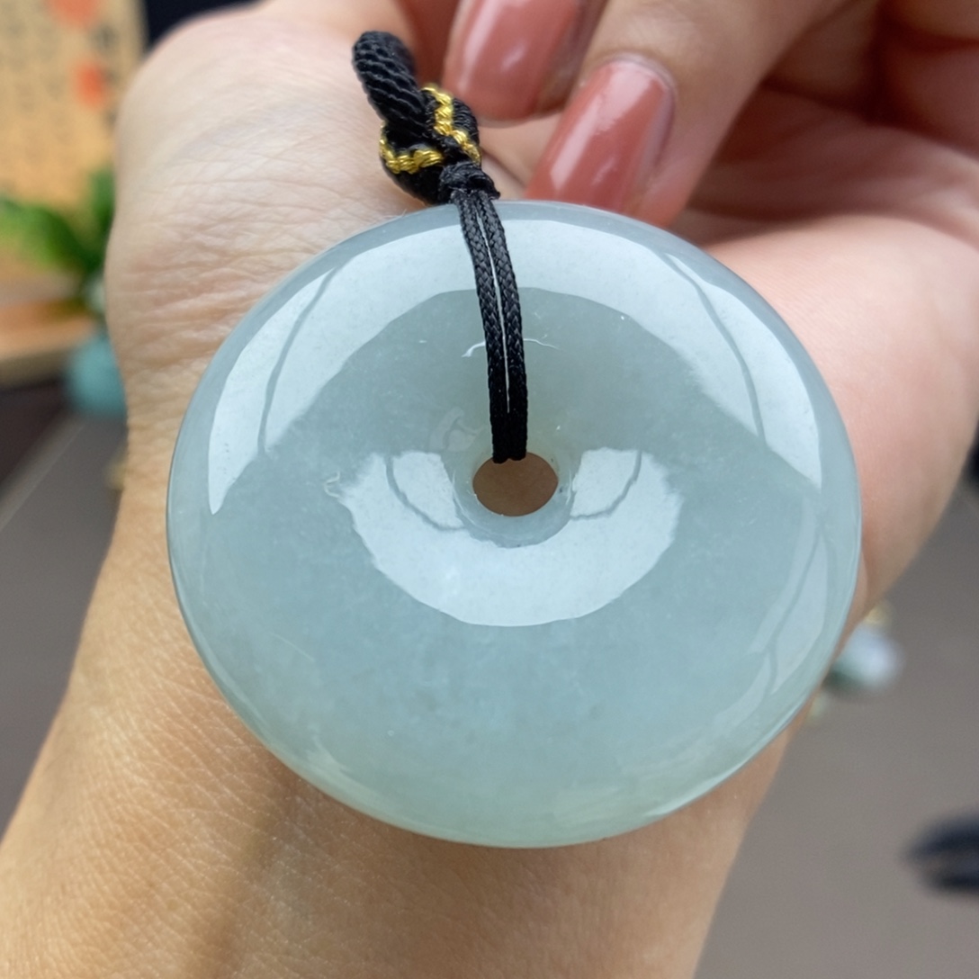 翡翠未镶嵌颈饰吊坠41