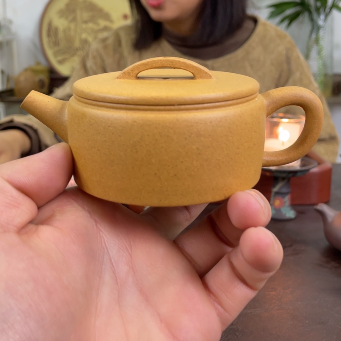 紫砂茶壶汉瓦 段泥