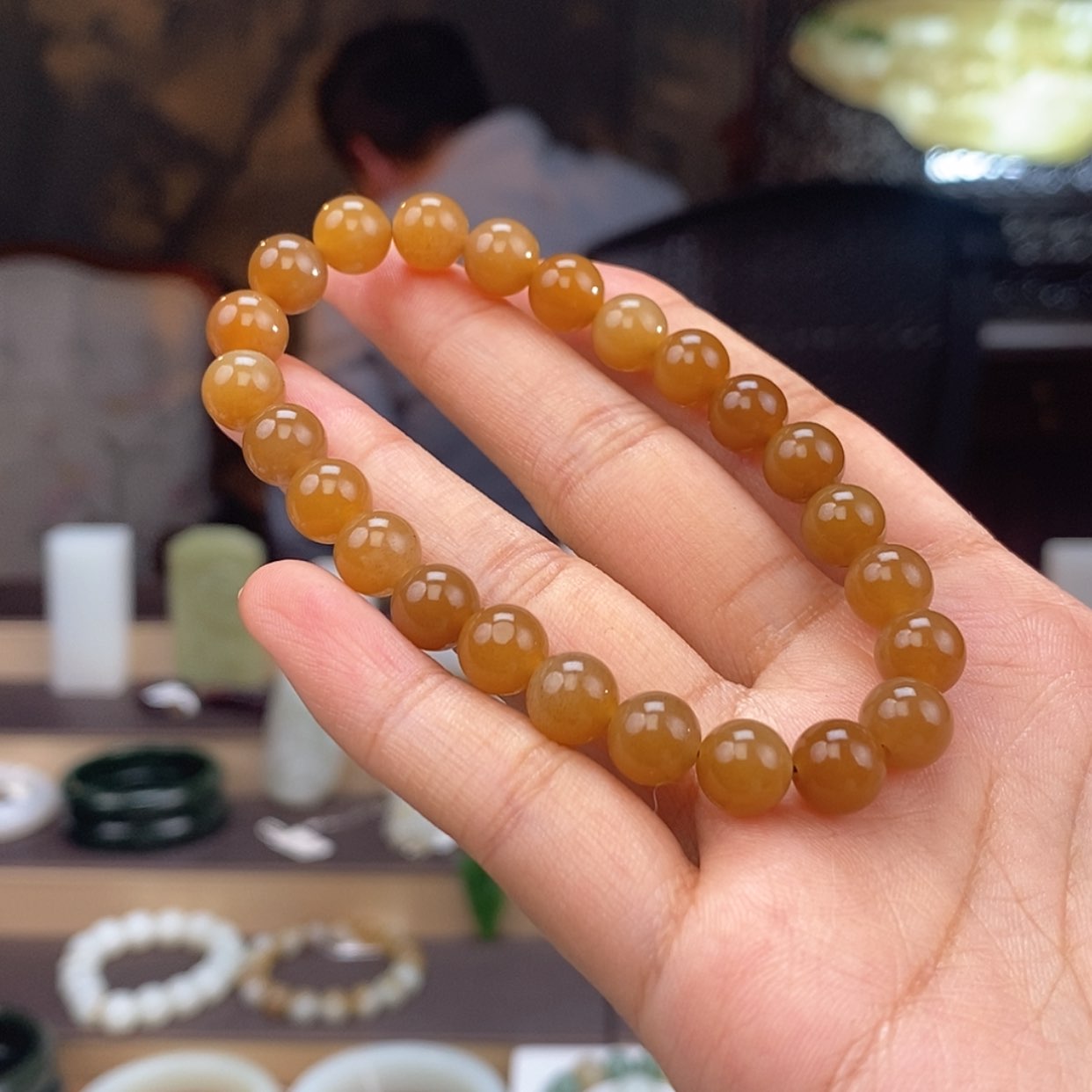 【闪购商品】和田玉手串未镶嵌