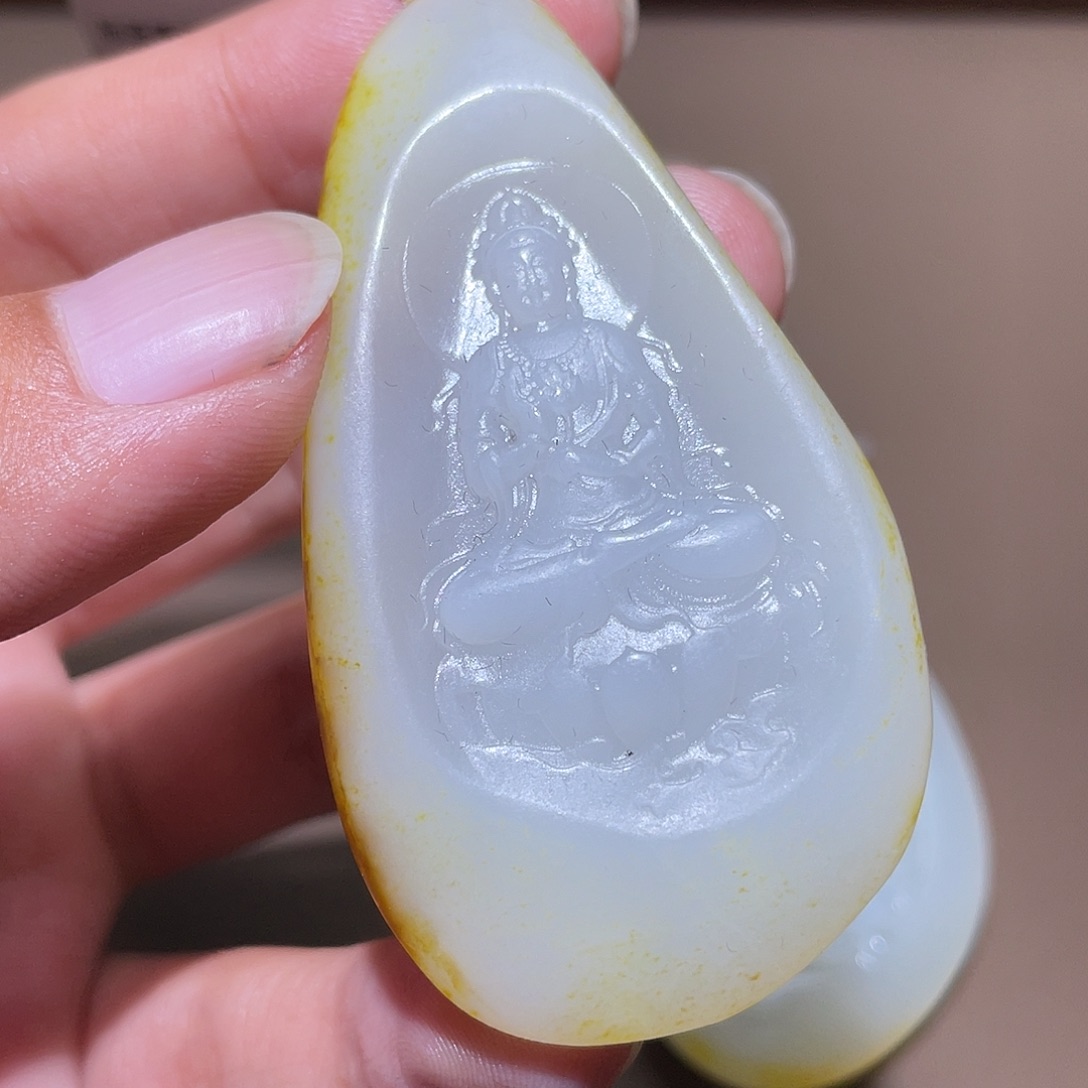 和田玉颈饰未镶嵌Y