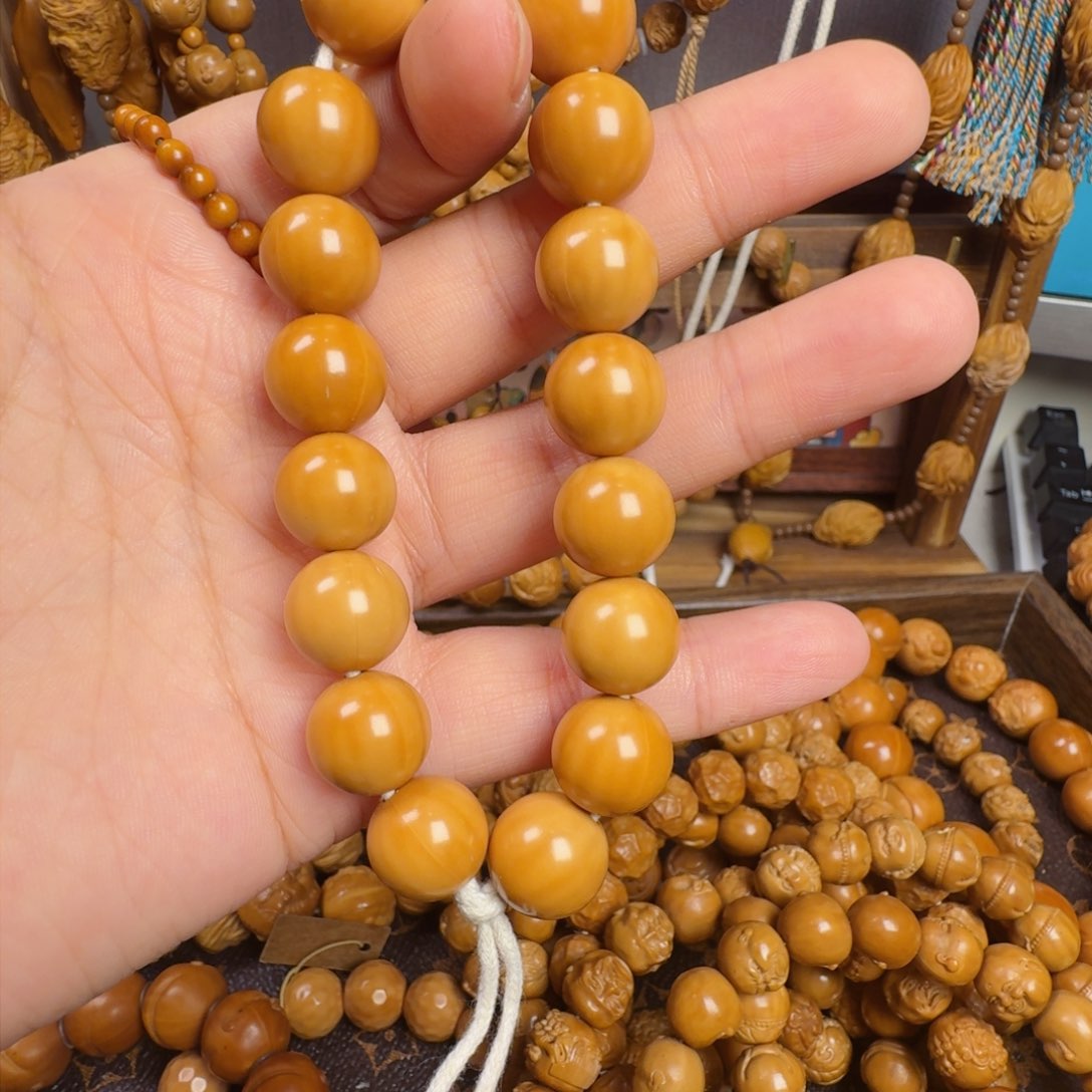 橄榄核手串光珠手持