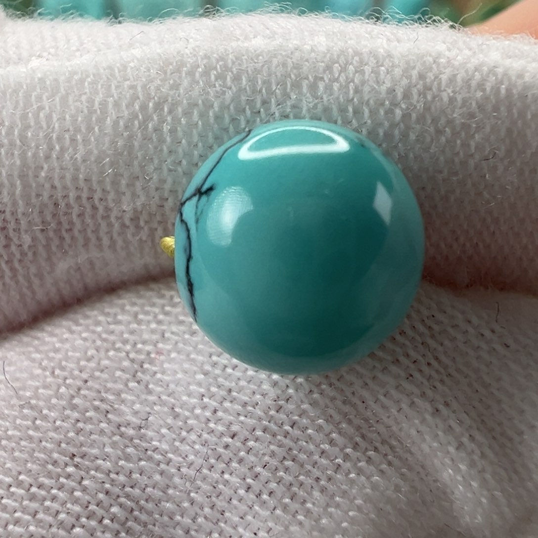 未镶嵌绿松石配饰8.8mm