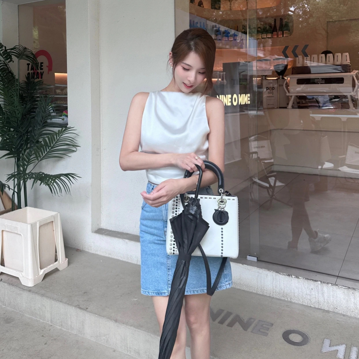 95新 DIOR/迪奥 迪奥/单肩包/8589 /秋秋