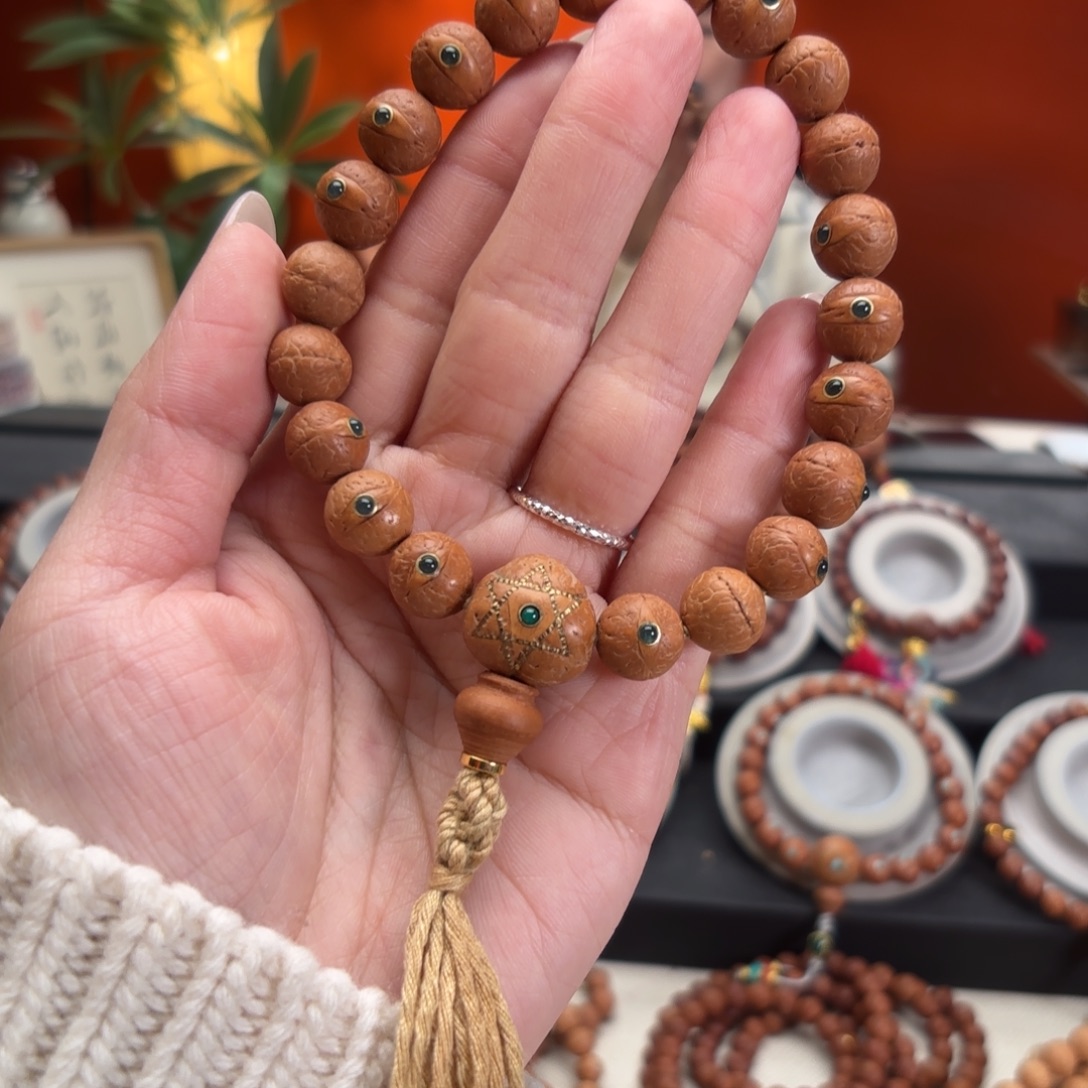 1***5凤眼菩提吊坠11.5毫米单圈