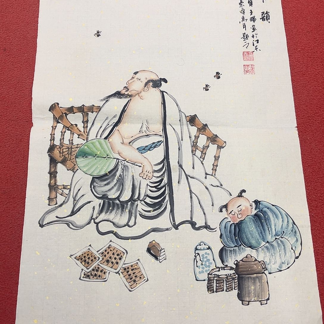 国画手绘国画作品