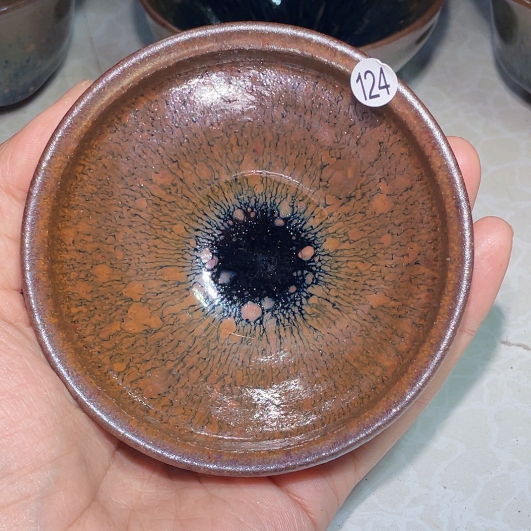 茶盏龙窑柴烧建盏124