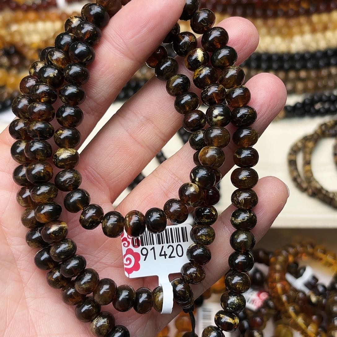 琥珀未镶嵌裸石八91420