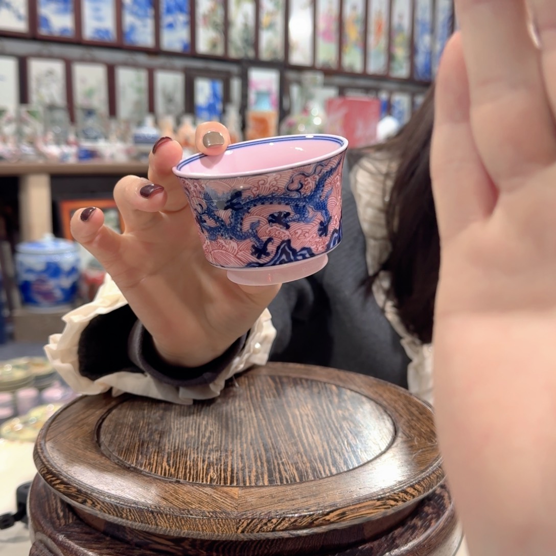 摆件瓷//////景德镇陶瓷瓷器。杯。