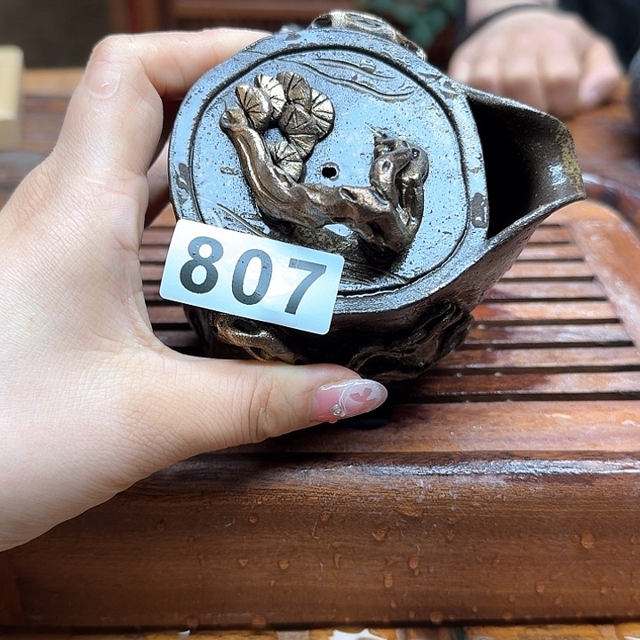 纯手工制作粗陶茶具