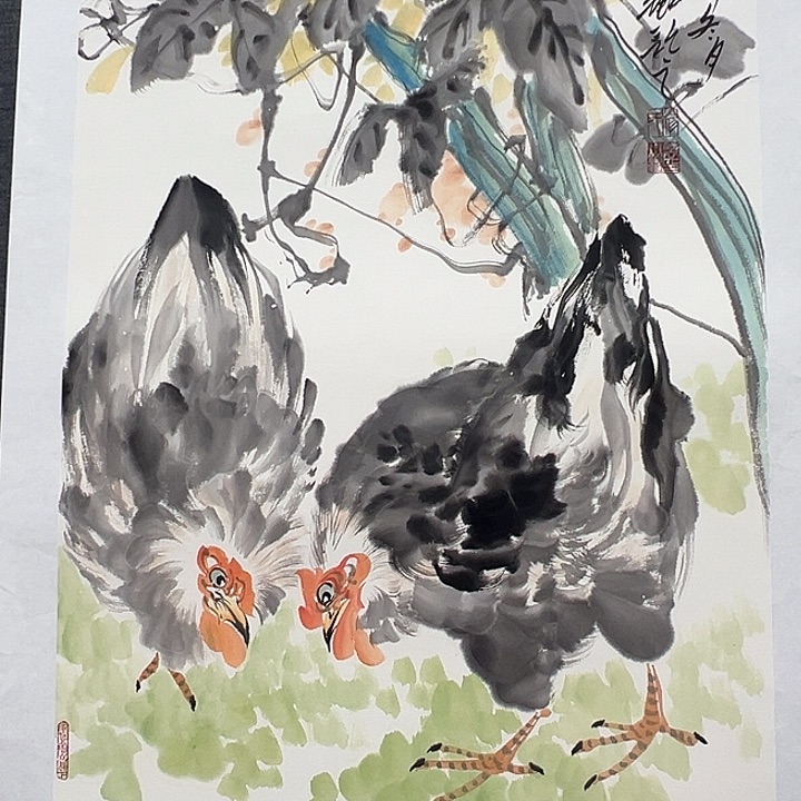 国画书画作品多次