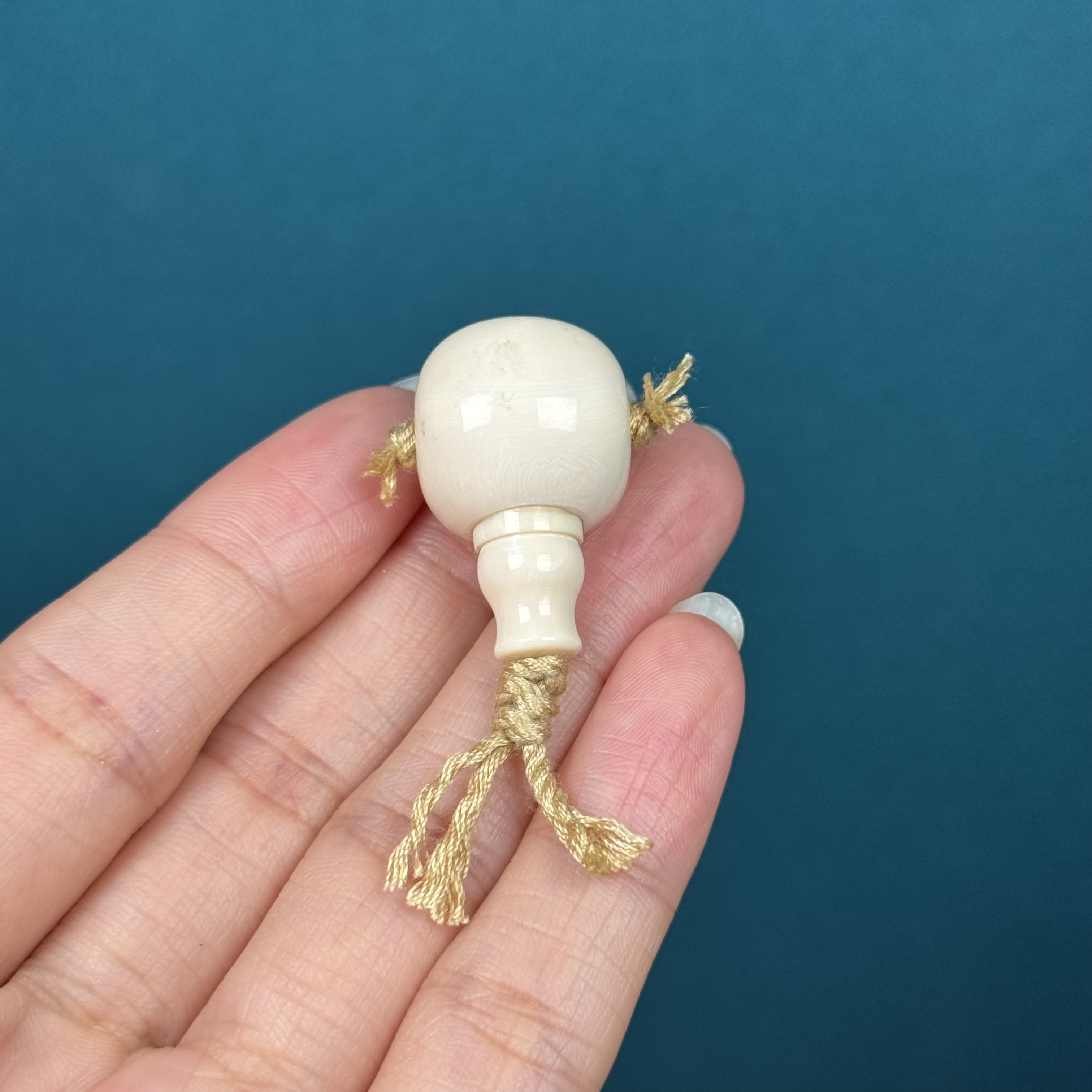 K7709天然猛犸 分体藏式三通16.7*27.4mm一物一图 假一罚十