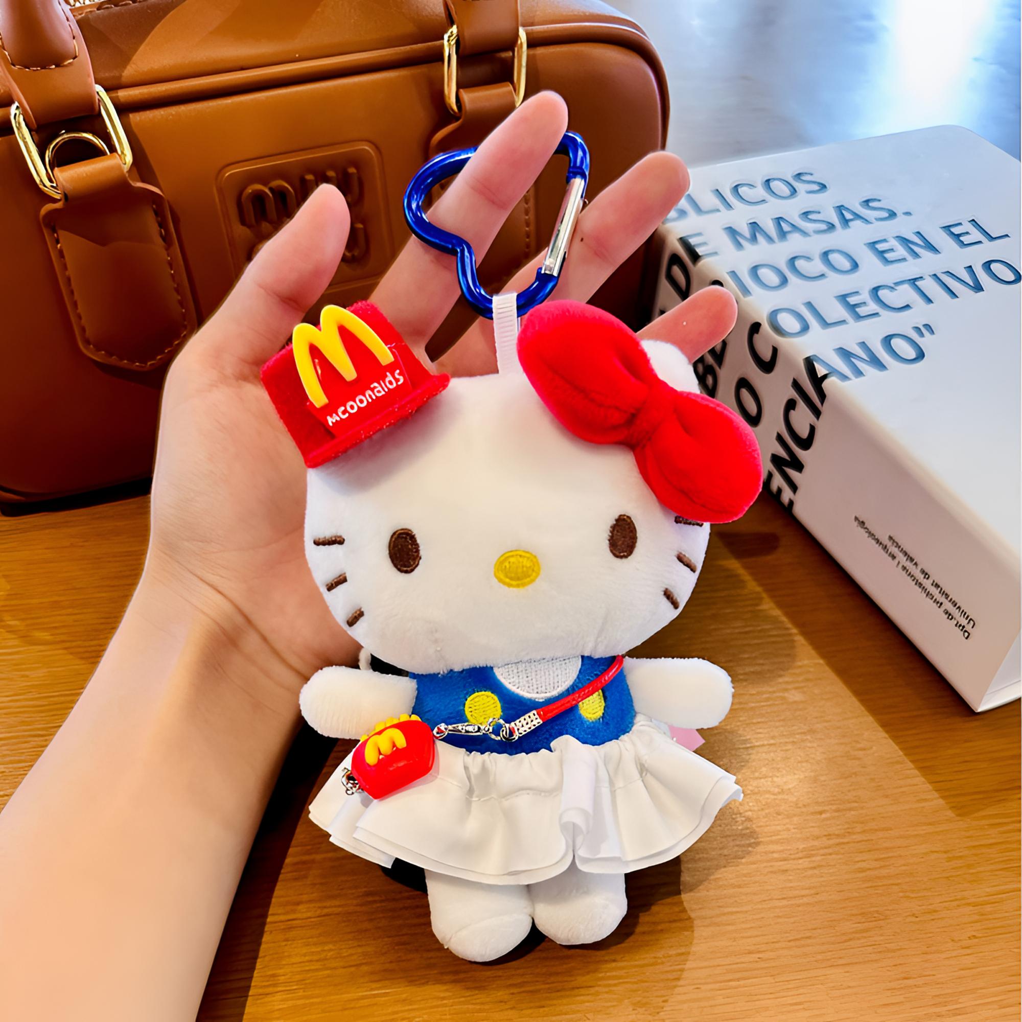 正版站姿hellokitty包包挂件公仔KT猫玩偶钥匙扣车挂生日礼物女生