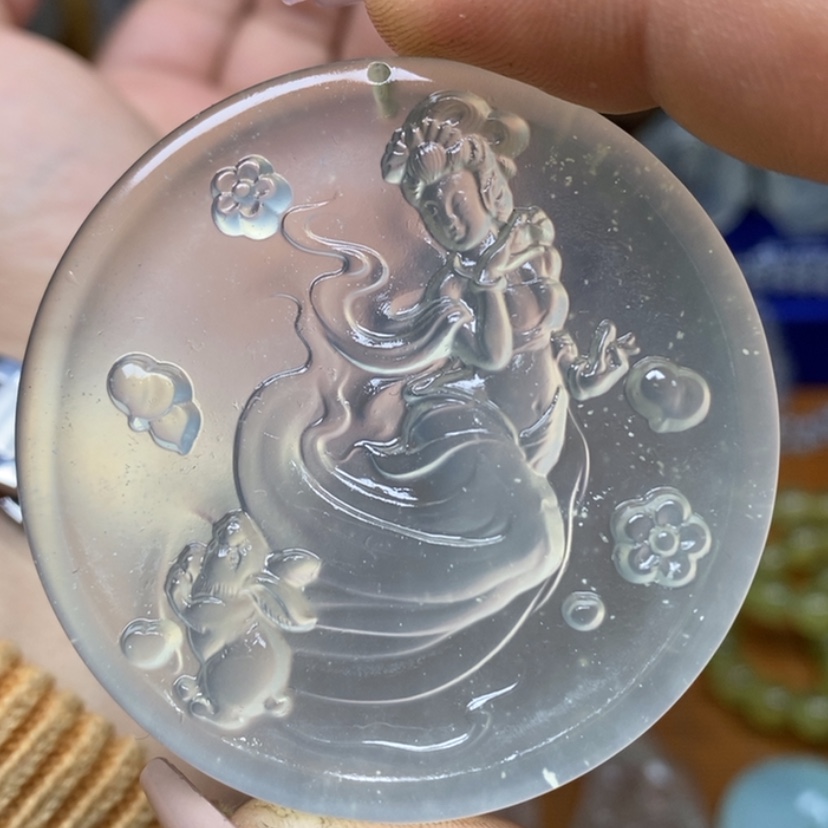 【闪购商品】蛇纹石玉颈饰未镶嵌