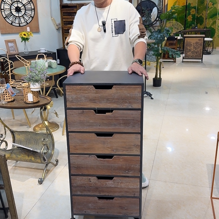 有机玻璃铁木柜子