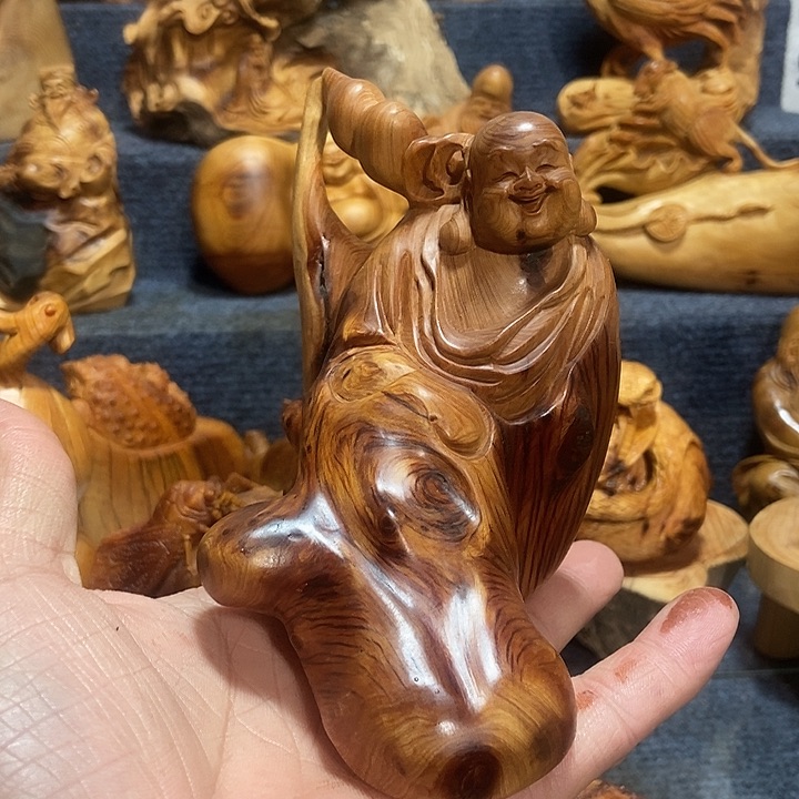 柏木（崖柏）手把件手把件手把件