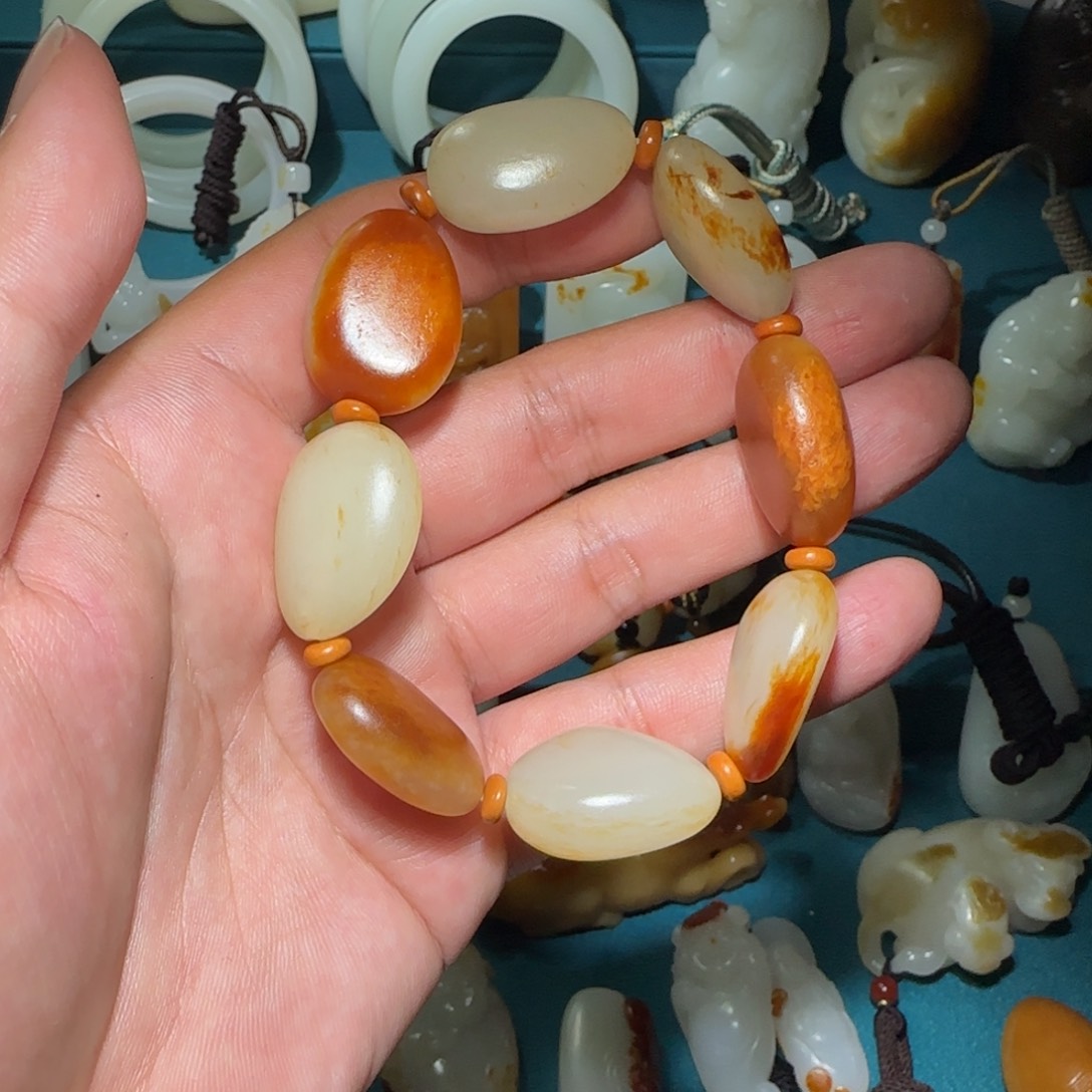 和田玉颈饰未镶嵌姚*德