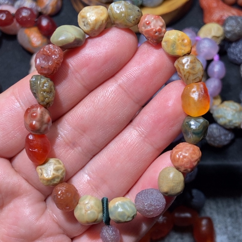 【闪购商品】玛瑙/玉髓项圈合金瑶**师