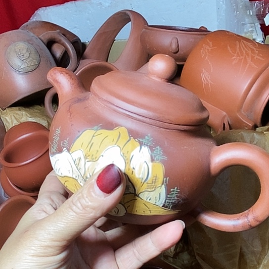 全手工制作宜兴紫砂壶