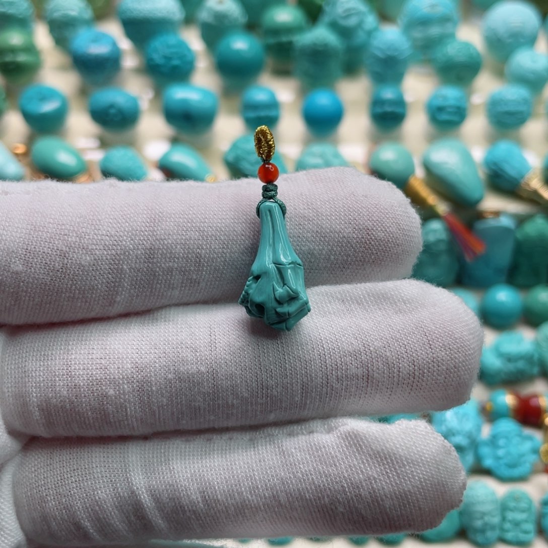 绿松石珠宝奇石未镶嵌