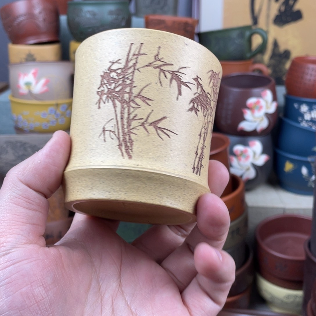 紫砂茶杯紫砂茶杯