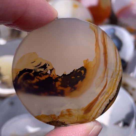 玛瑙/玉髓吊坠(不含链)未镶嵌