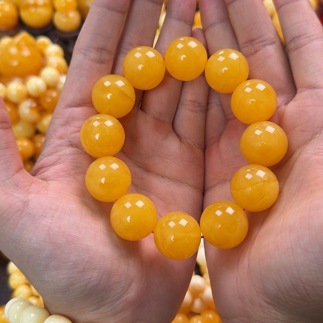 琥珀未镶嵌珠宝奇石20mm同料