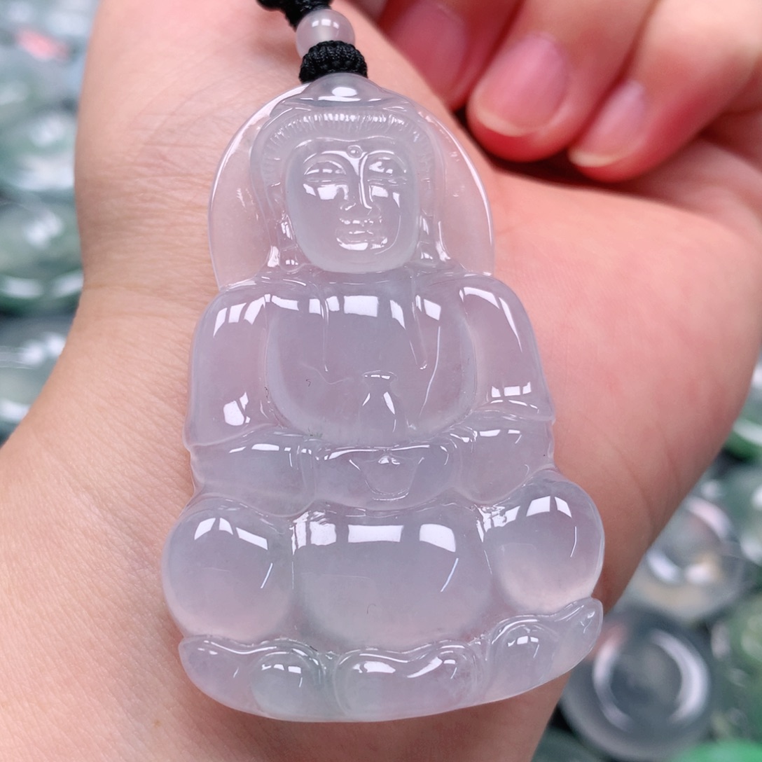颈饰未镶嵌翡翠天然翡翠