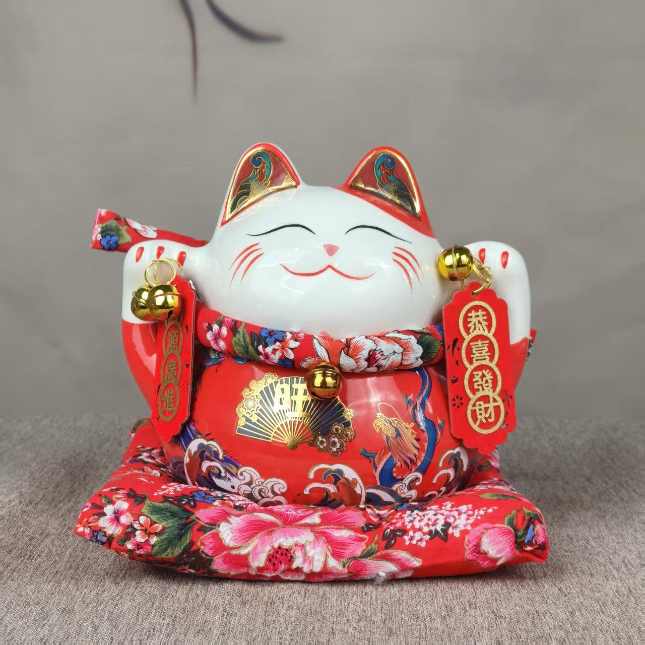 8寸旺招财猫存钱罐YD