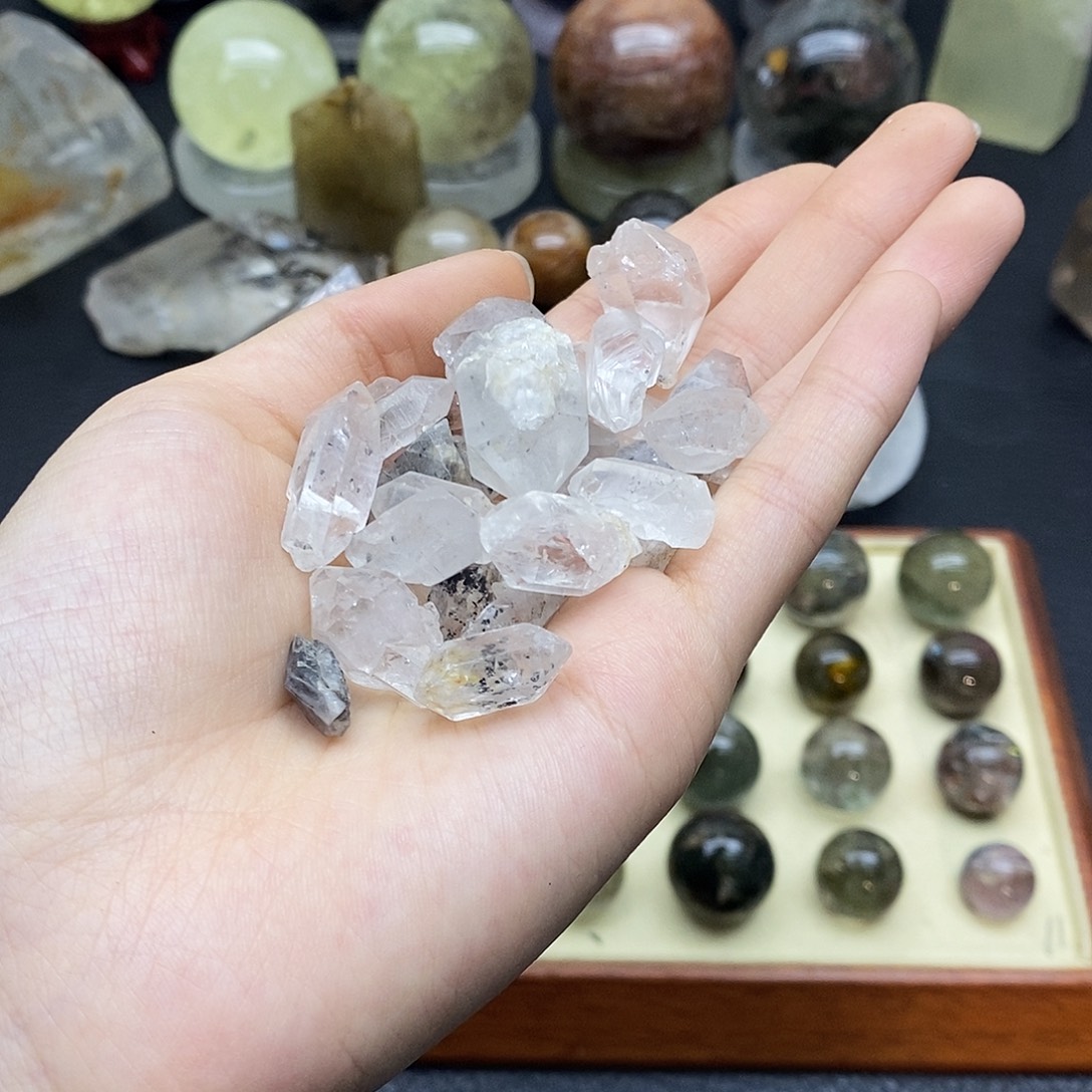 水晶珠宝半成品未镶嵌32水晶石