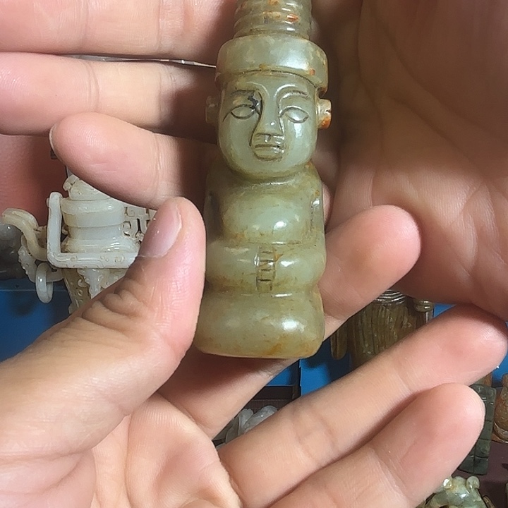 未镶嵌和田玉（青玉）挂件