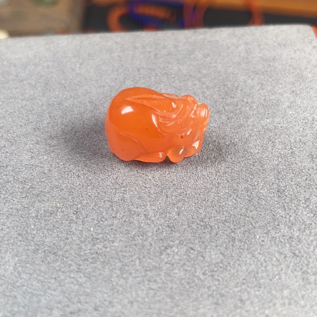 南红玛瑙貔貅未镶嵌