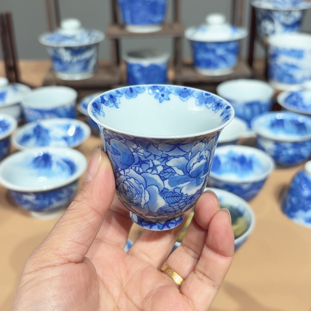 景德镇纯手绘单杯