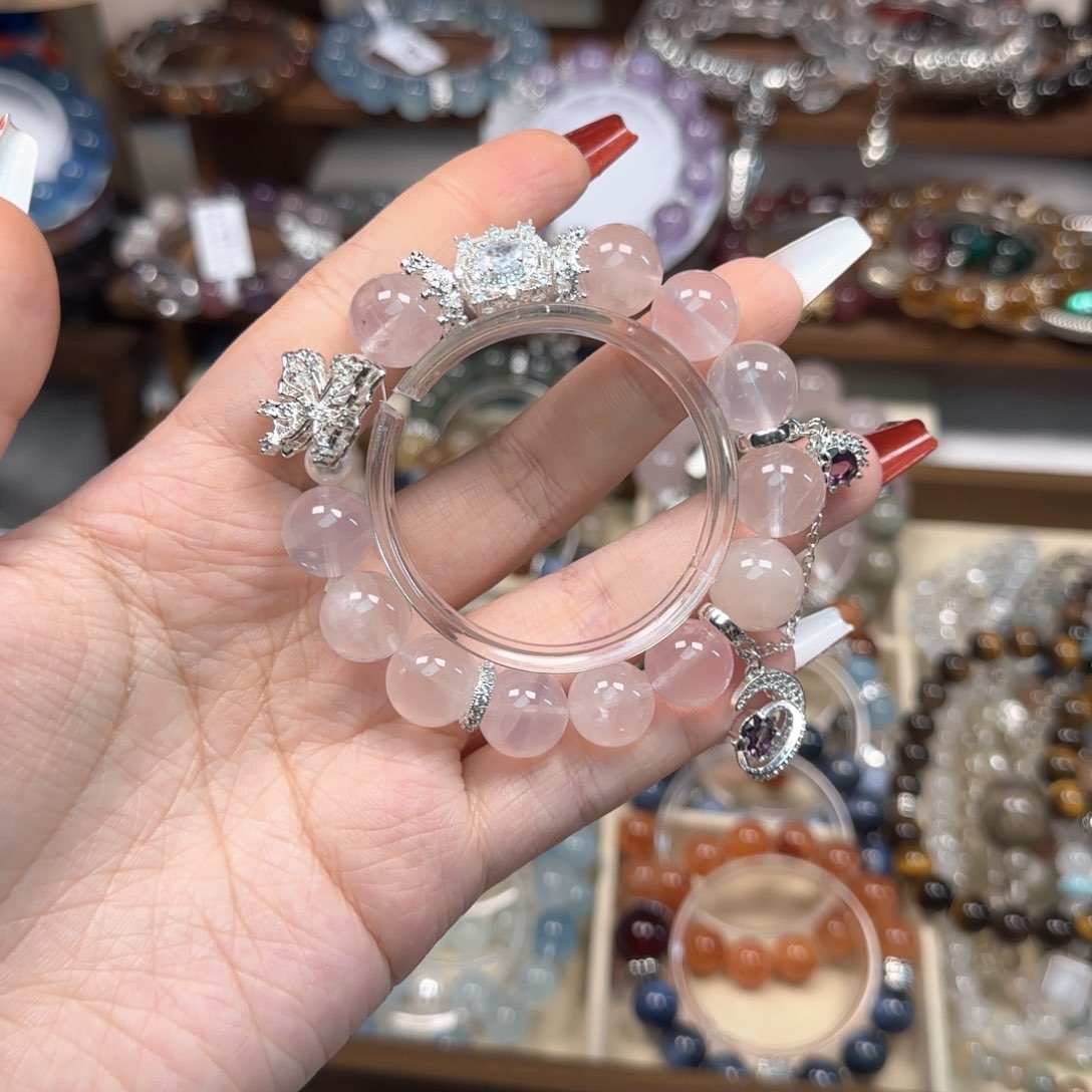 水晶手链未镶嵌设计款